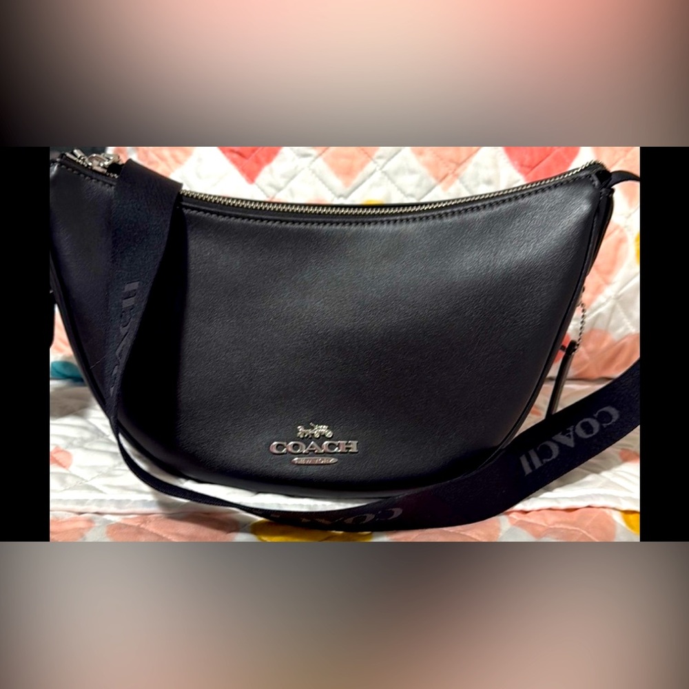 Coach Black SLING (Crossbody) Bag Unisex Men Women
